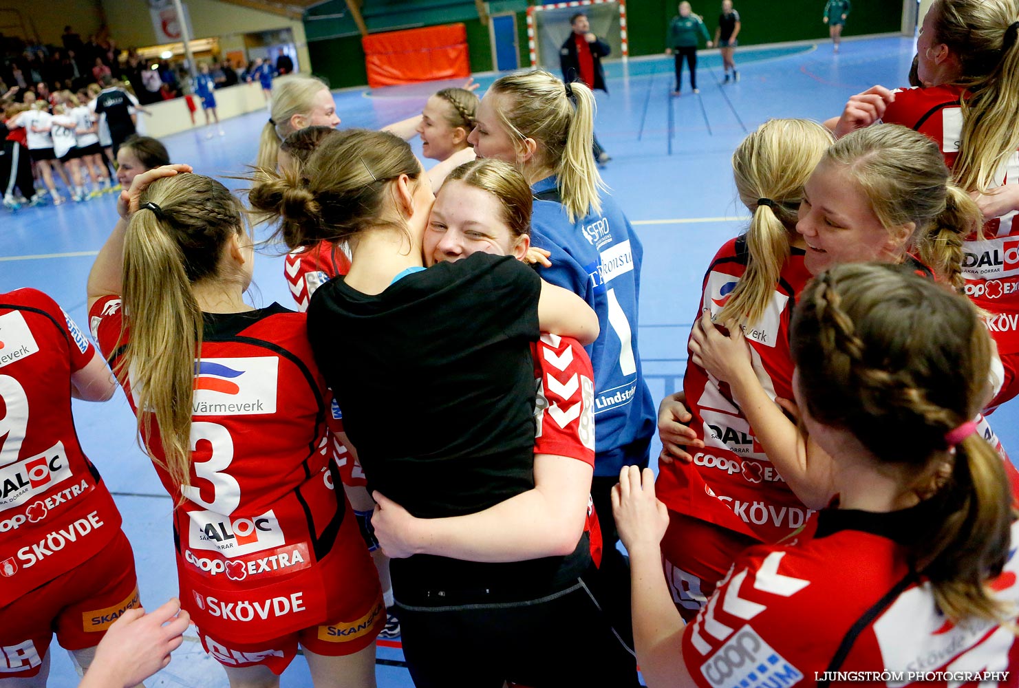 Ungdoms-SM Steg 4 Damjuniorer Skövde HF-Skånela IF 29-20,dam,Skövde Idrottshall,Skövde,Sverige,Handboll,,2015,102826