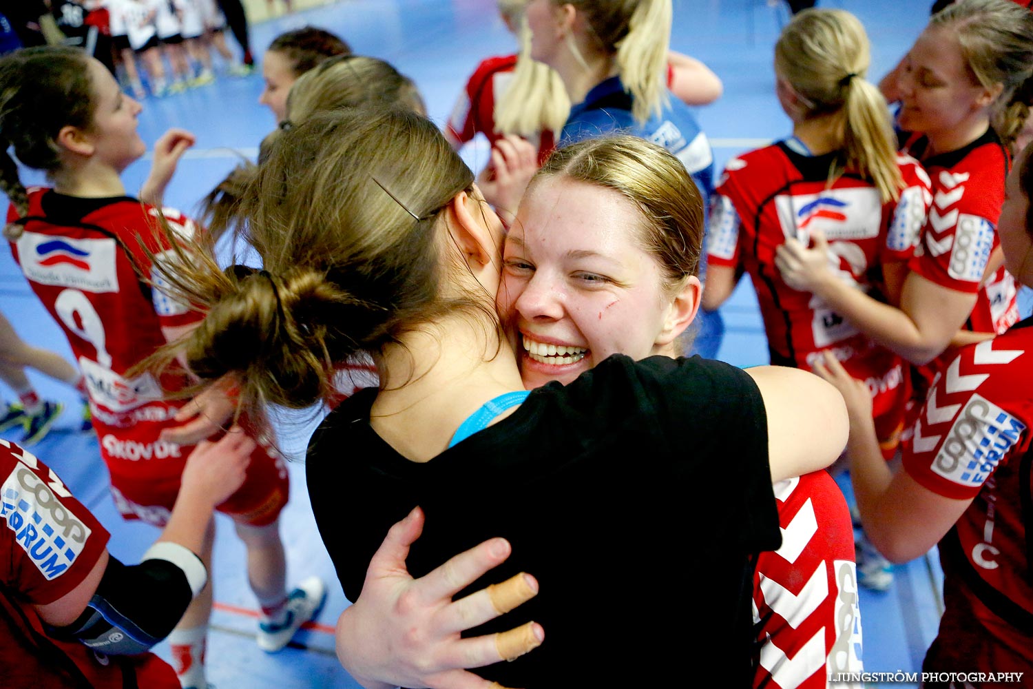 Ungdoms-SM Steg 4 Damjuniorer Skövde HF-Skånela IF 29-20,dam,Skövde Idrottshall,Skövde,Sverige,Handboll,,2015,102827