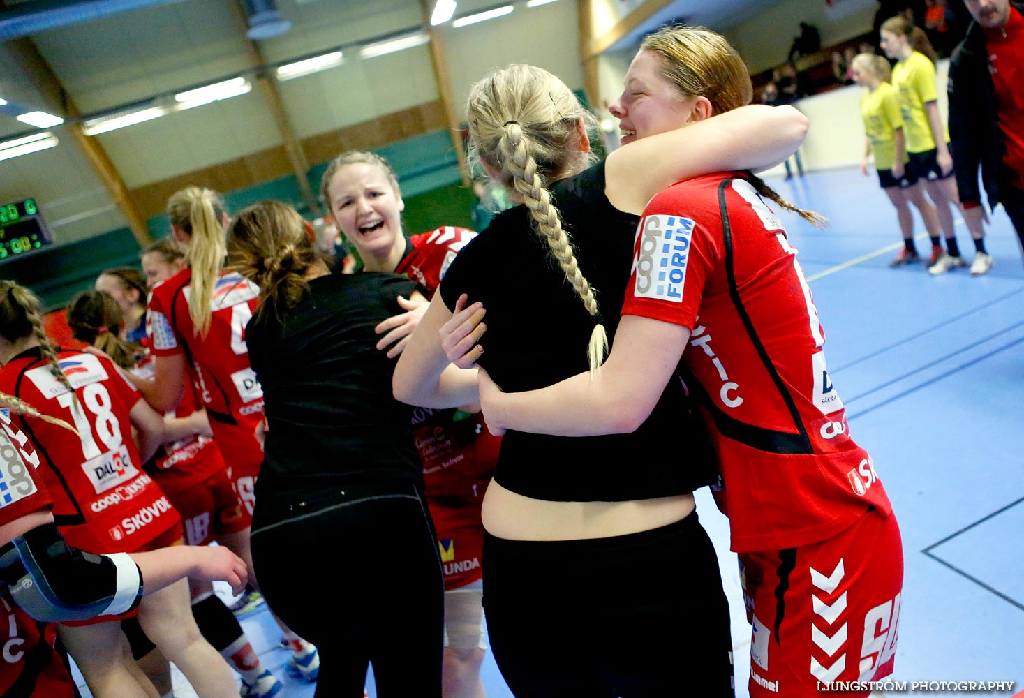 Ungdoms-SM Steg 4 Damjuniorer Skövde HF-Skånela IF 29-20,dam,Skövde Idrottshall,Skövde,Sverige,Handboll,,2015,102828