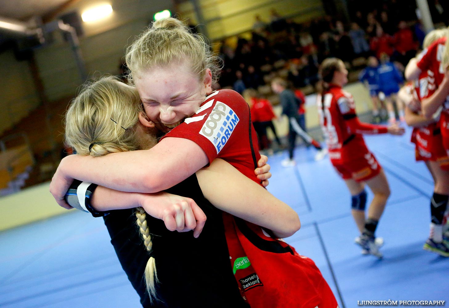 Ungdoms-SM Steg 4 Damjuniorer Skövde HF-Skånela IF 29-20,dam,Skövde Idrottshall,Skövde,Sverige,Handboll,,2015,102829