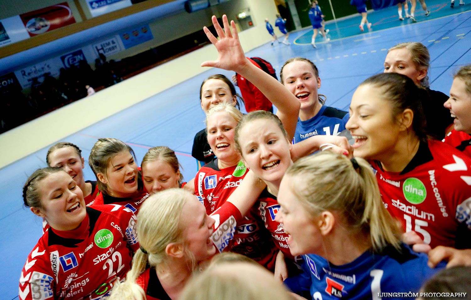 Ungdoms-SM Steg 4 Damjuniorer Skövde HF-Skånela IF 29-20,dam,Skövde Idrottshall,Skövde,Sverige,Handboll,,2015,102835