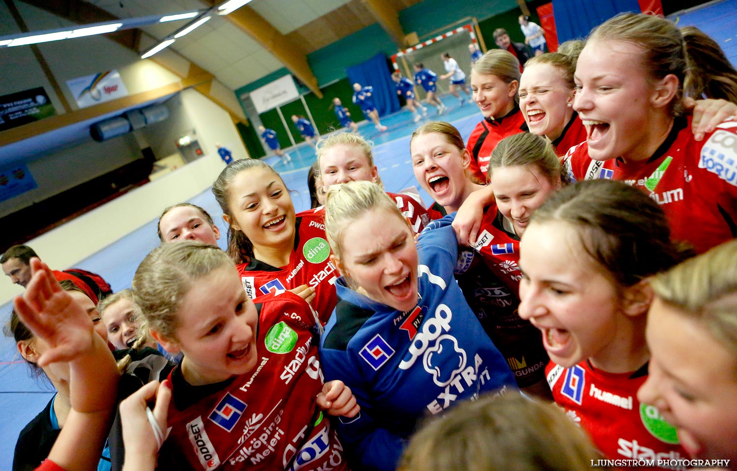 Ungdoms-SM Steg 4 Damjuniorer Skövde HF-Skånela IF 29-20,dam,Skövde Idrottshall,Skövde,Sverige,Handboll,,2015,102837