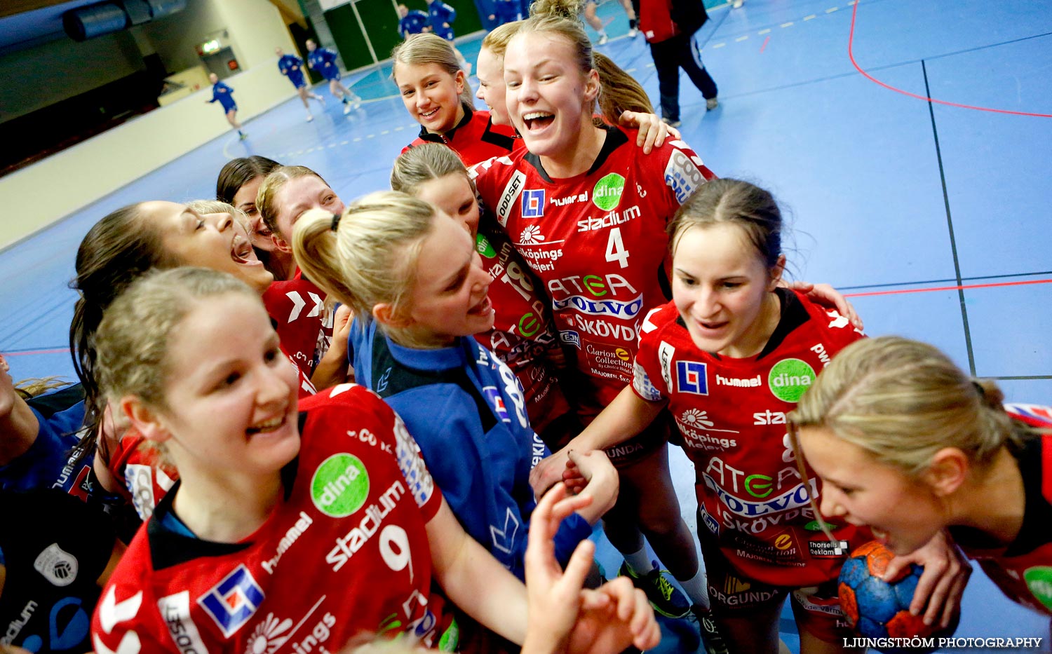 Ungdoms-SM Steg 4 Damjuniorer Skövde HF-Skånela IF 29-20,dam,Skövde Idrottshall,Skövde,Sverige,Handboll,,2015,102838