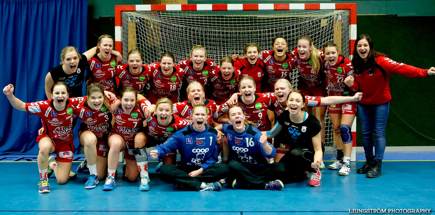 Ungdoms-SM Steg 4 Damjuniorer Skövde HF-Skånela IF 29-20,dam,Skövde Idrottshall,Skövde,Sverige,Handboll,,2015,102847