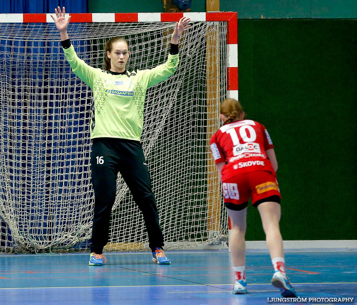 Ungdoms-SM Steg 4 Damjuniorer Spårvägens HF-Skövde HF 20-17,dam,Skövde Idrottshall,Skövde,Sverige,Handboll,,2015,103199