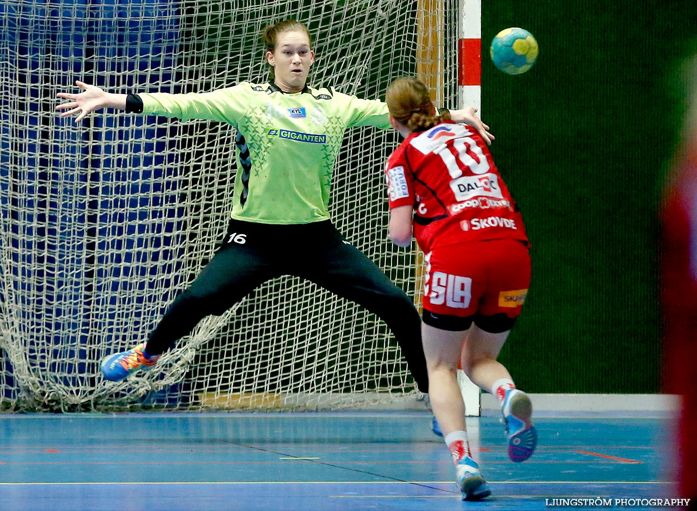 Ungdoms-SM Steg 4 Damjuniorer Spårvägens HF-Skövde HF 20-17,dam,Skövde Idrottshall,Skövde,Sverige,Handboll,,2015,103200