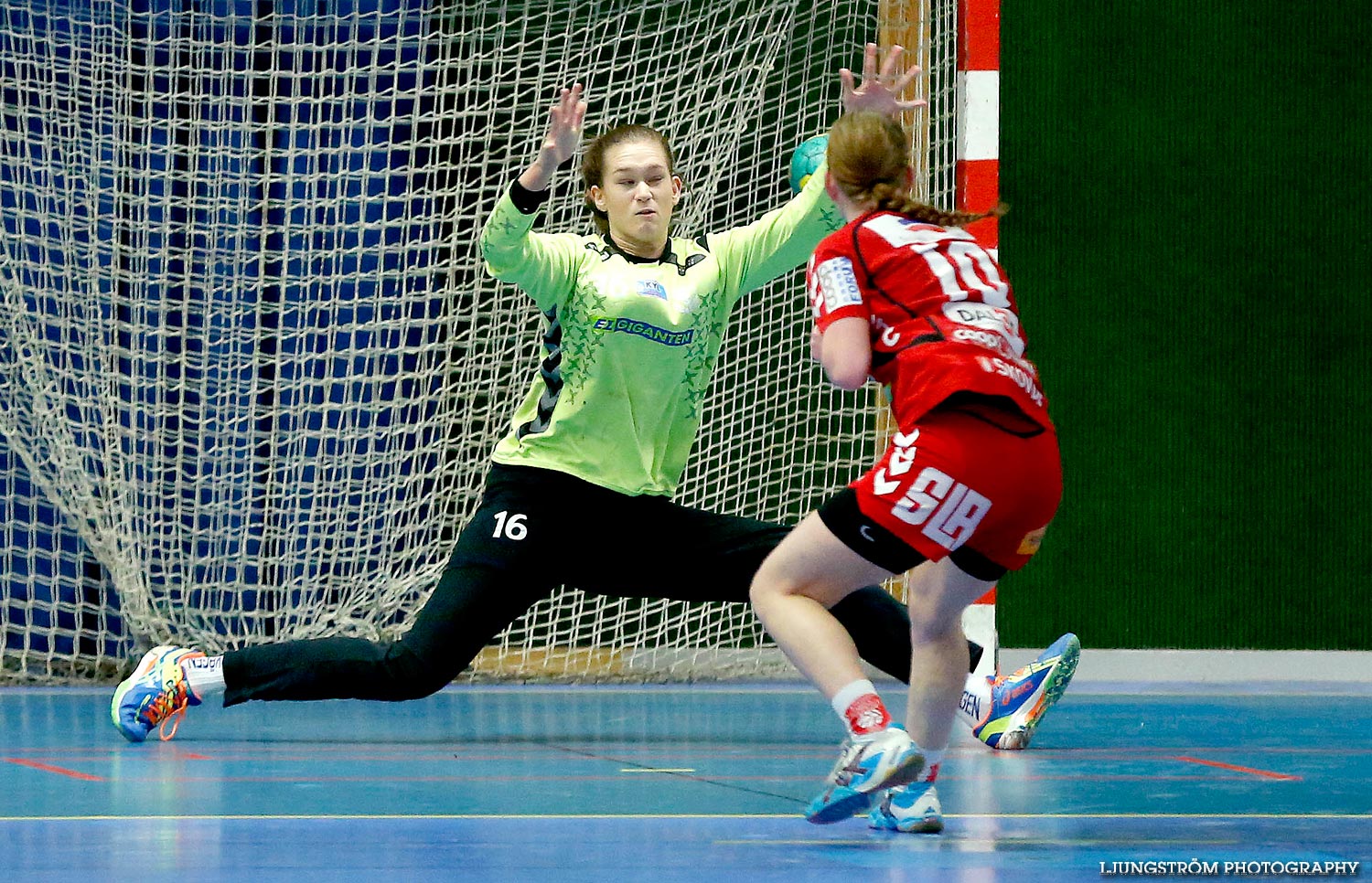 Ungdoms-SM Steg 4 Damjuniorer Spårvägens HF-Skövde HF 20-17,dam,Skövde Idrottshall,Skövde,Sverige,Handboll,,2015,103201