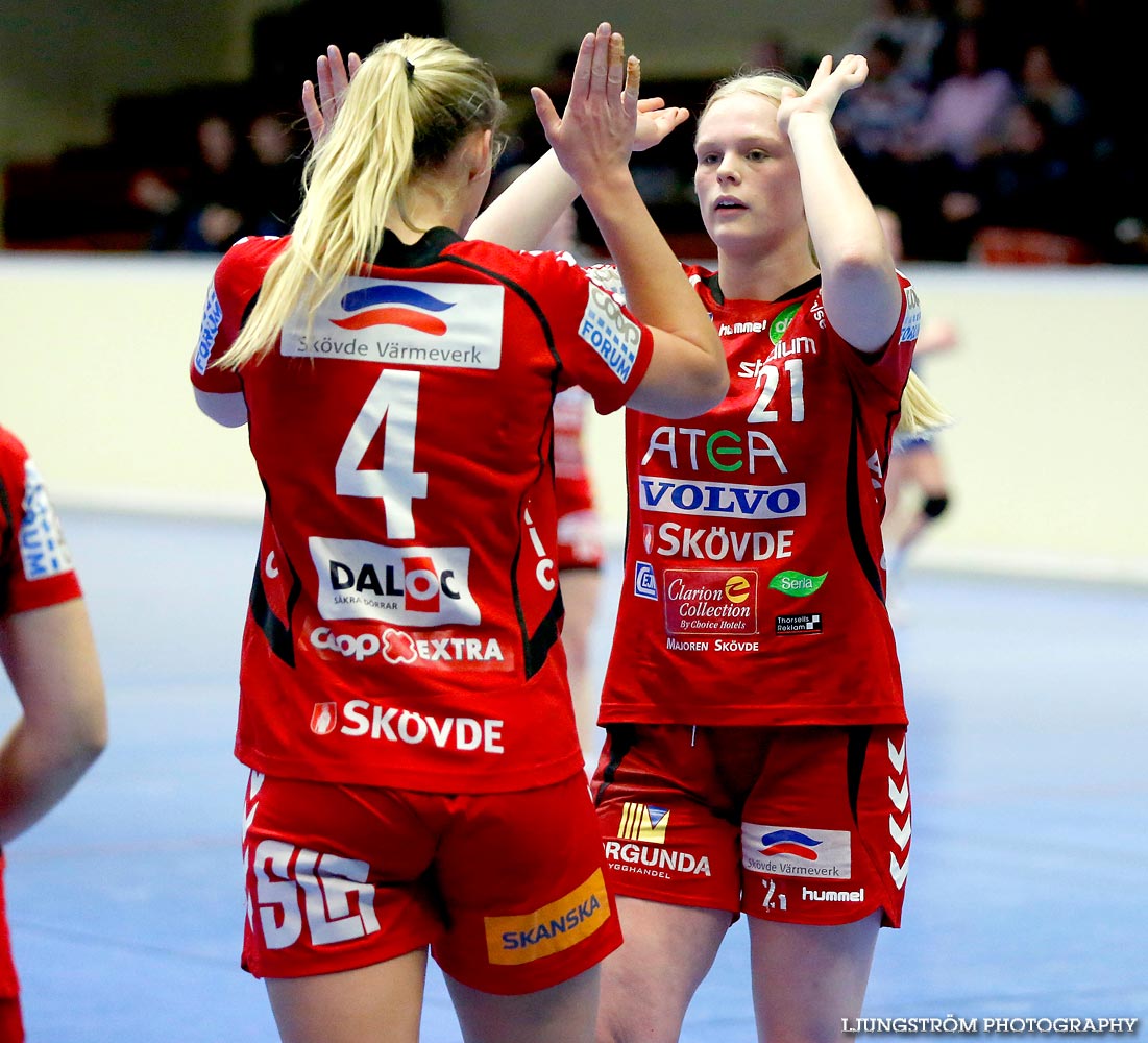 Ungdoms-SM Steg 4 Damjuniorer Spårvägens HF-Skövde HF 20-17,dam,Skövde Idrottshall,Skövde,Sverige,Handboll,,2015,103203