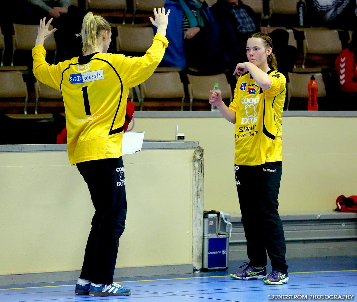 Ungdoms-SM Steg 4 Damjuniorer Spårvägens HF-Skövde HF 20-17,dam,Skövde Idrottshall,Skövde,Sverige,Handboll,,2015,103217