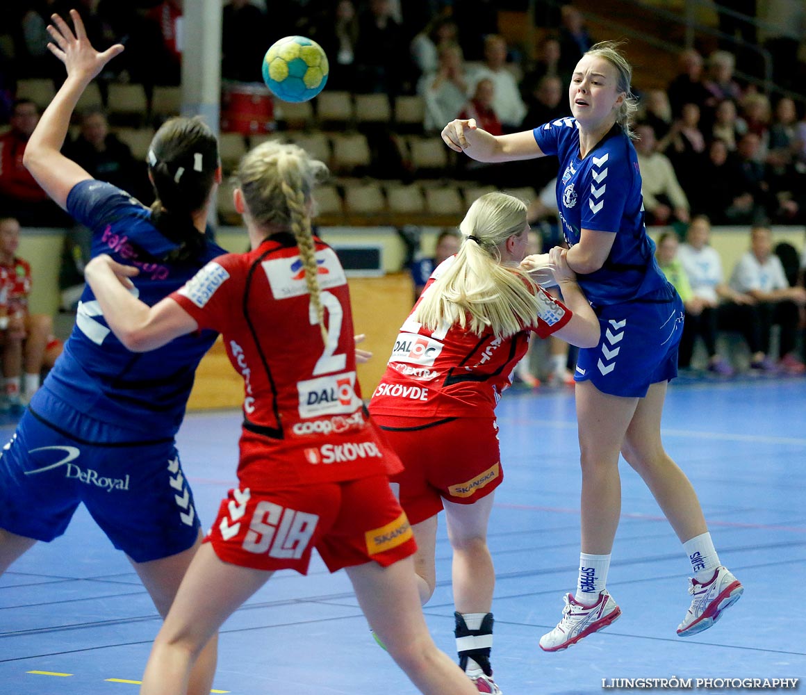 Ungdoms-SM Steg 4 Damjuniorer Spårvägens HF-Skövde HF 20-17,dam,Skövde Idrottshall,Skövde,Sverige,Handboll,,2015,103225