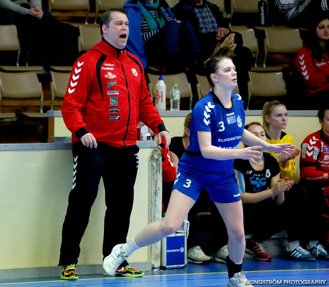 Ungdoms-SM Steg 4 Damjuniorer Spårvägens HF-Skövde HF 20-17,dam,Skövde Idrottshall,Skövde,Sverige,Handboll,,2015,103226