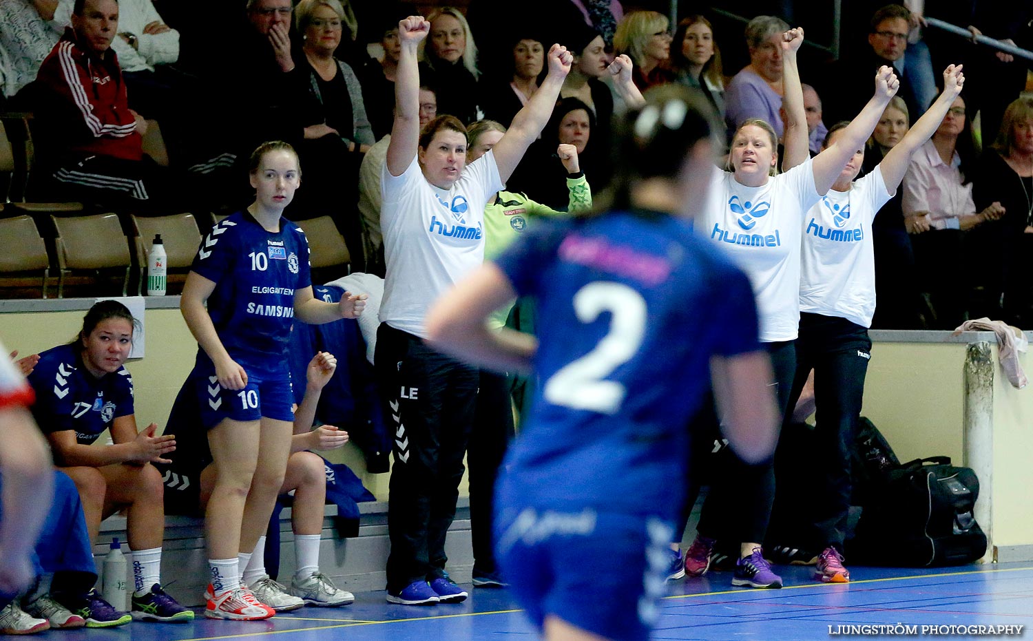 Ungdoms-SM Steg 4 Damjuniorer Spårvägens HF-Skövde HF 20-17,dam,Skövde Idrottshall,Skövde,Sverige,Handboll,,2015,103231