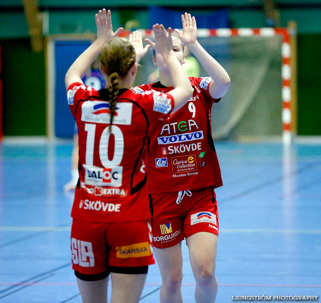 Ungdoms-SM Steg 4 Damjuniorer Spårvägens HF-Skövde HF 20-17,dam,Skövde Idrottshall,Skövde,Sverige,Handboll,,2015,103236