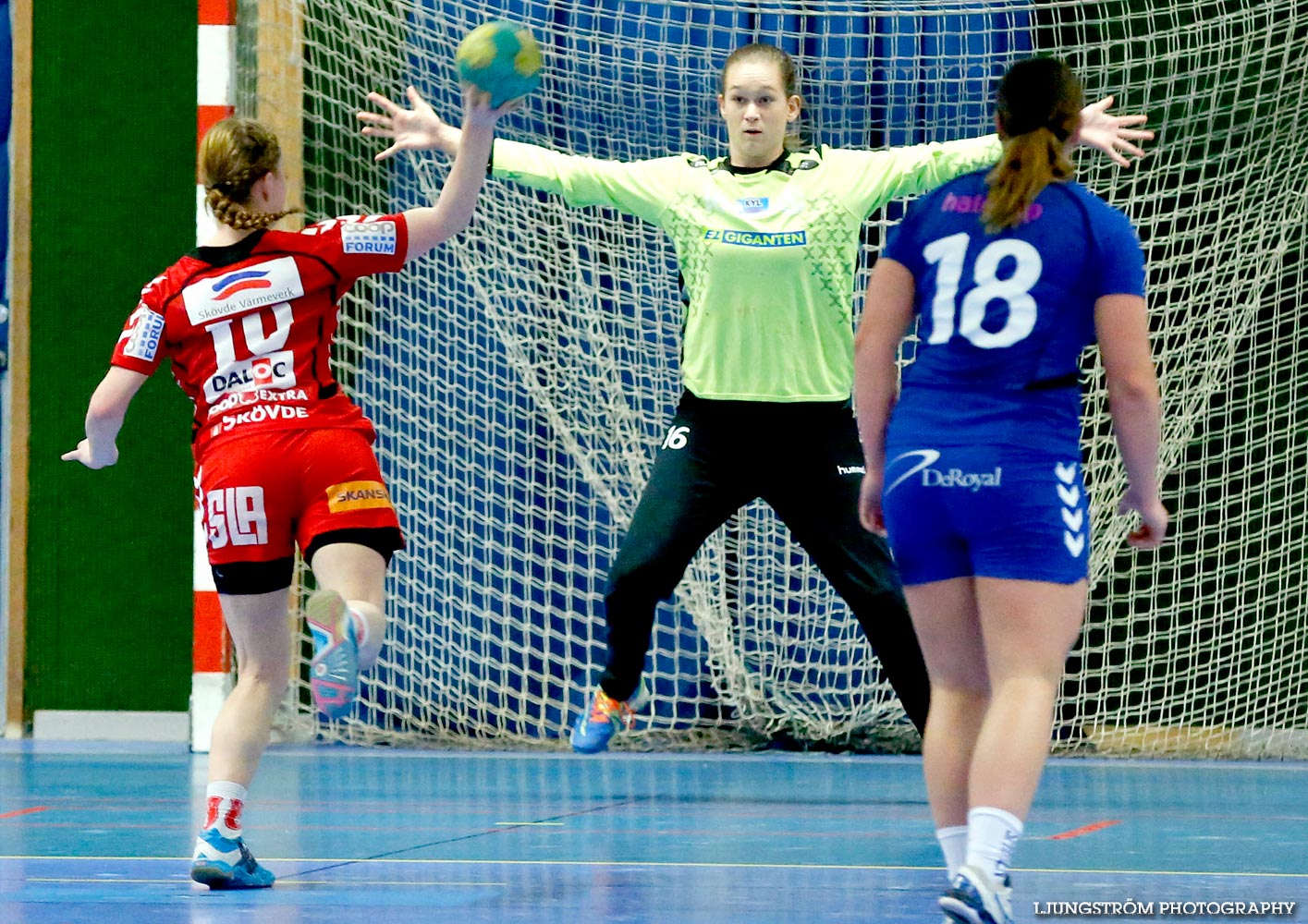 Ungdoms-SM Steg 4 Damjuniorer Spårvägens HF-Skövde HF 20-17,dam,Skövde Idrottshall,Skövde,Sverige,Handboll,,2015,103241