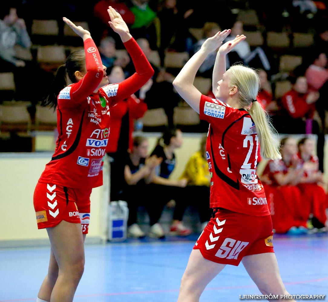 Ungdoms-SM Steg 4 Damjuniorer Spårvägens HF-Skövde HF 20-17,dam,Skövde Idrottshall,Skövde,Sverige,Handboll,,2015,103243