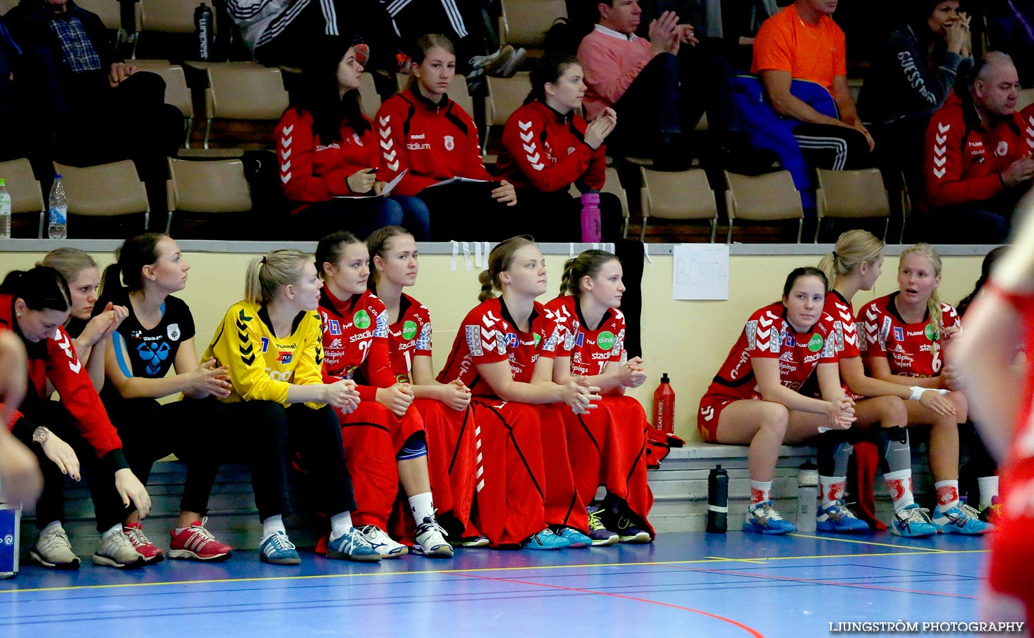 Ungdoms-SM Steg 4 Damjuniorer Spårvägens HF-Skövde HF 20-17,dam,Skövde Idrottshall,Skövde,Sverige,Handboll,,2015,103245