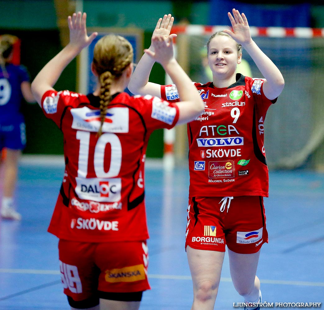 Ungdoms-SM Steg 4 Damjuniorer Spårvägens HF-Skövde HF 20-17,dam,Skövde Idrottshall,Skövde,Sverige,Handboll,,2015,103249