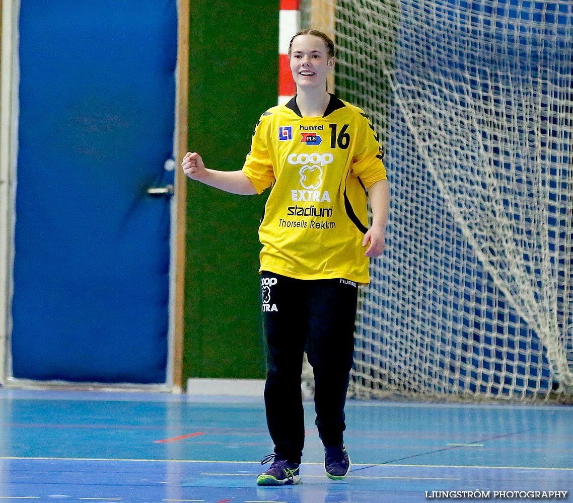 Ungdoms-SM Steg 4 Damjuniorer Spårvägens HF-Skövde HF 20-17,dam,Skövde Idrottshall,Skövde,Sverige,Handboll,,2015,103265