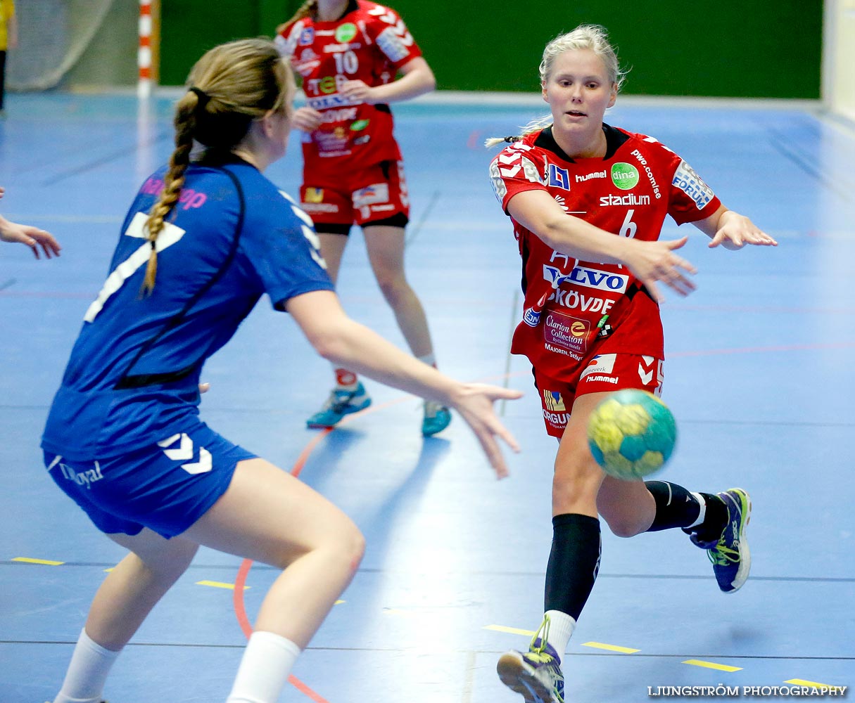 Ungdoms-SM Steg 4 Damjuniorer Spårvägens HF-Skövde HF 20-17,dam,Skövde Idrottshall,Skövde,Sverige,Handboll,,2015,103271