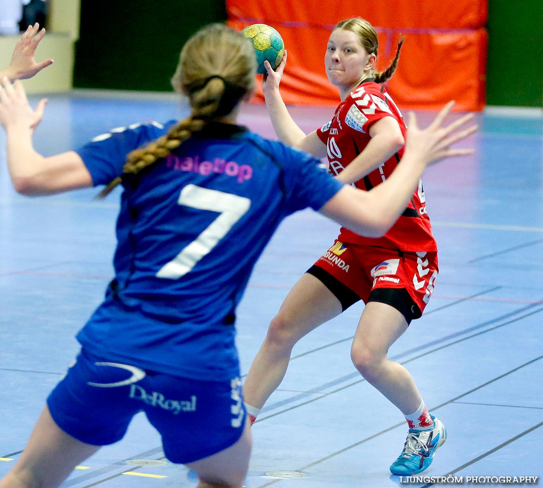 Ungdoms-SM Steg 4 Damjuniorer Spårvägens HF-Skövde HF 20-17,dam,Skövde Idrottshall,Skövde,Sverige,Handboll,,2015,103273