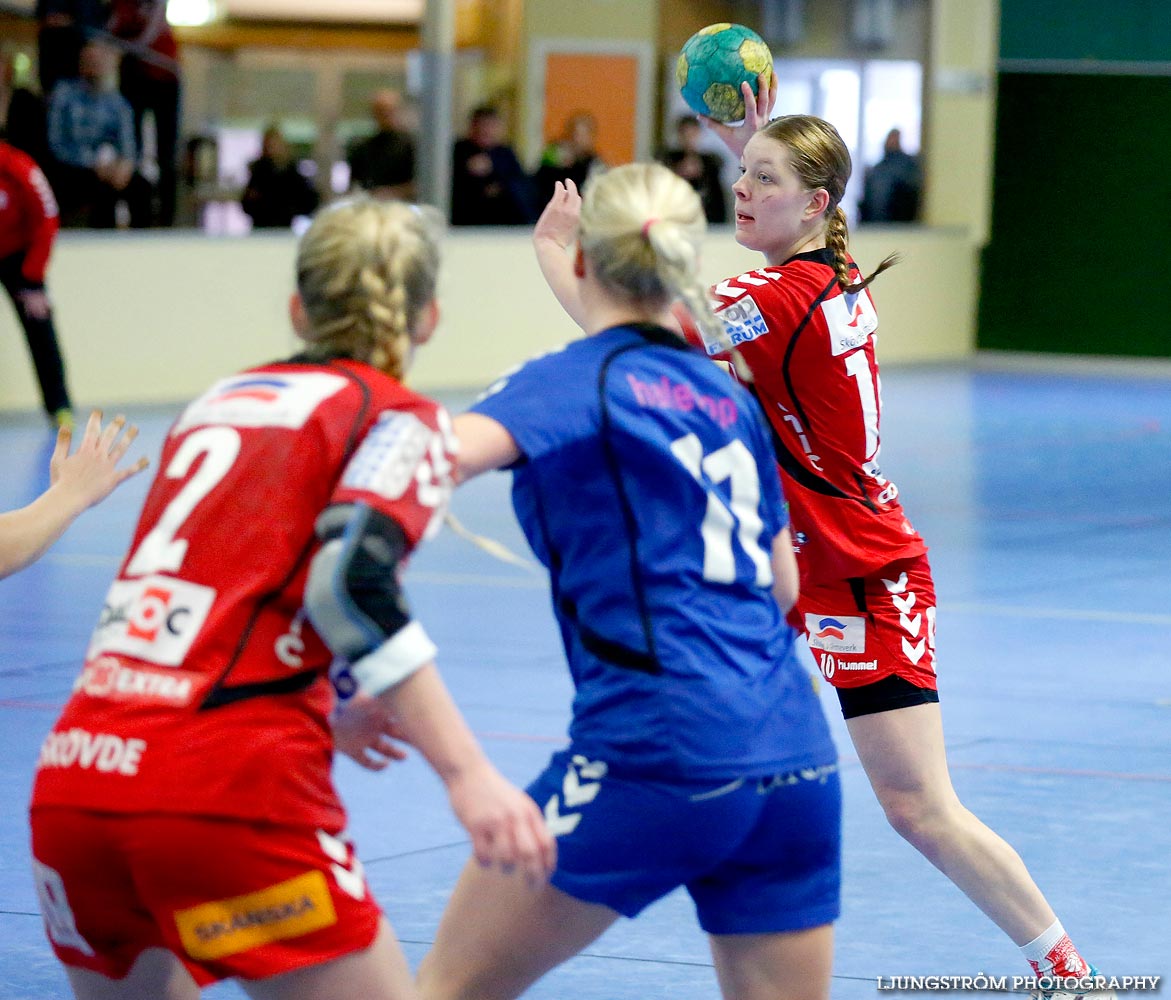 Ungdoms-SM Steg 4 Damjuniorer Spårvägens HF-Skövde HF 20-17,dam,Skövde Idrottshall,Skövde,Sverige,Handboll,,2015,103274