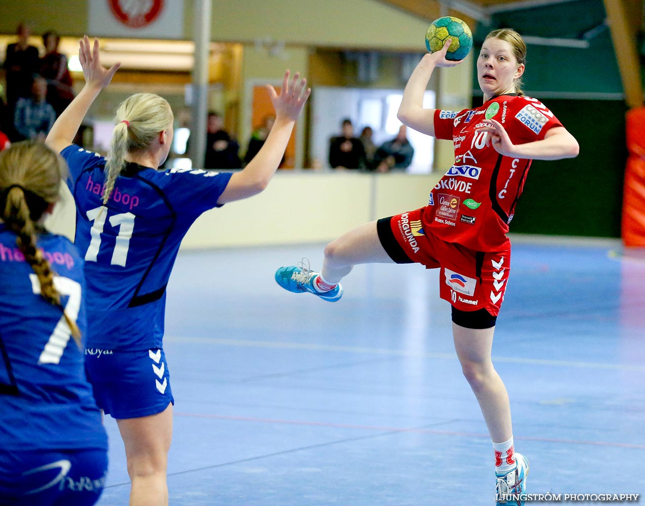 Ungdoms-SM Steg 4 Damjuniorer Spårvägens HF-Skövde HF 20-17,dam,Skövde Idrottshall,Skövde,Sverige,Handboll,,2015,103277