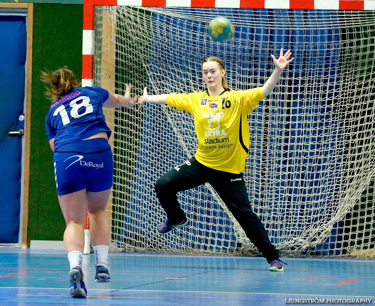 Ungdoms-SM Steg 4 Damjuniorer Spårvägens HF-Skövde HF 20-17,dam,Skövde Idrottshall,Skövde,Sverige,Handboll,,2015,103282