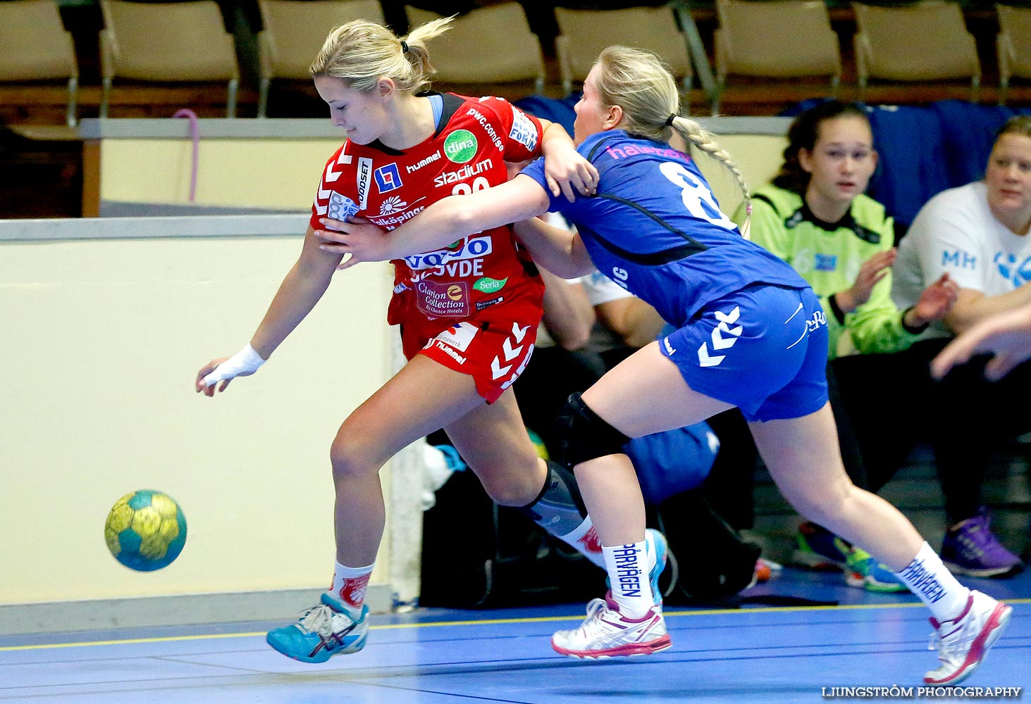 Ungdoms-SM Steg 4 Damjuniorer Spårvägens HF-Skövde HF 20-17,dam,Skövde Idrottshall,Skövde,Sverige,Handboll,,2015,103285