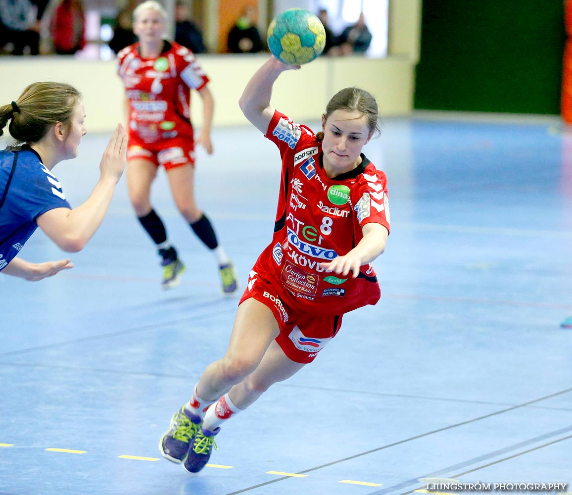 Ungdoms-SM Steg 4 Damjuniorer Spårvägens HF-Skövde HF 20-17,dam,Skövde Idrottshall,Skövde,Sverige,Handboll,,2015,103286