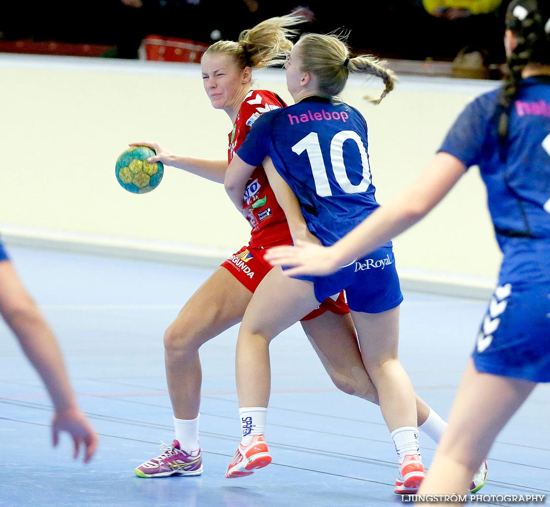 Ungdoms-SM Steg 4 Damjuniorer Spårvägens HF-Skövde HF 20-17,dam,Skövde Idrottshall,Skövde,Sverige,Handboll,,2015,103297