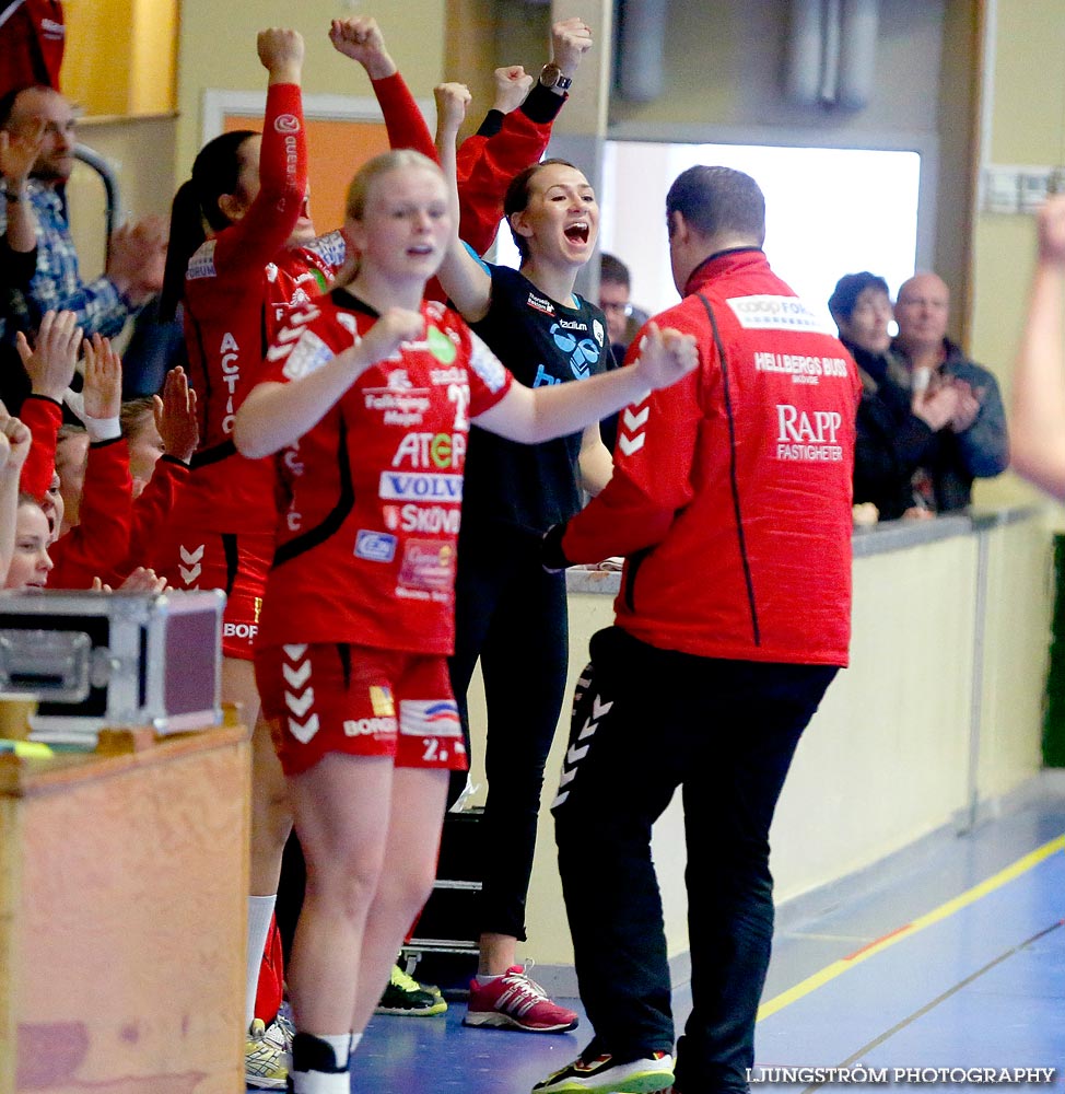 Ungdoms-SM Steg 4 Damjuniorer Spårvägens HF-Skövde HF 20-17,dam,Skövde Idrottshall,Skövde,Sverige,Handboll,,2015,103300