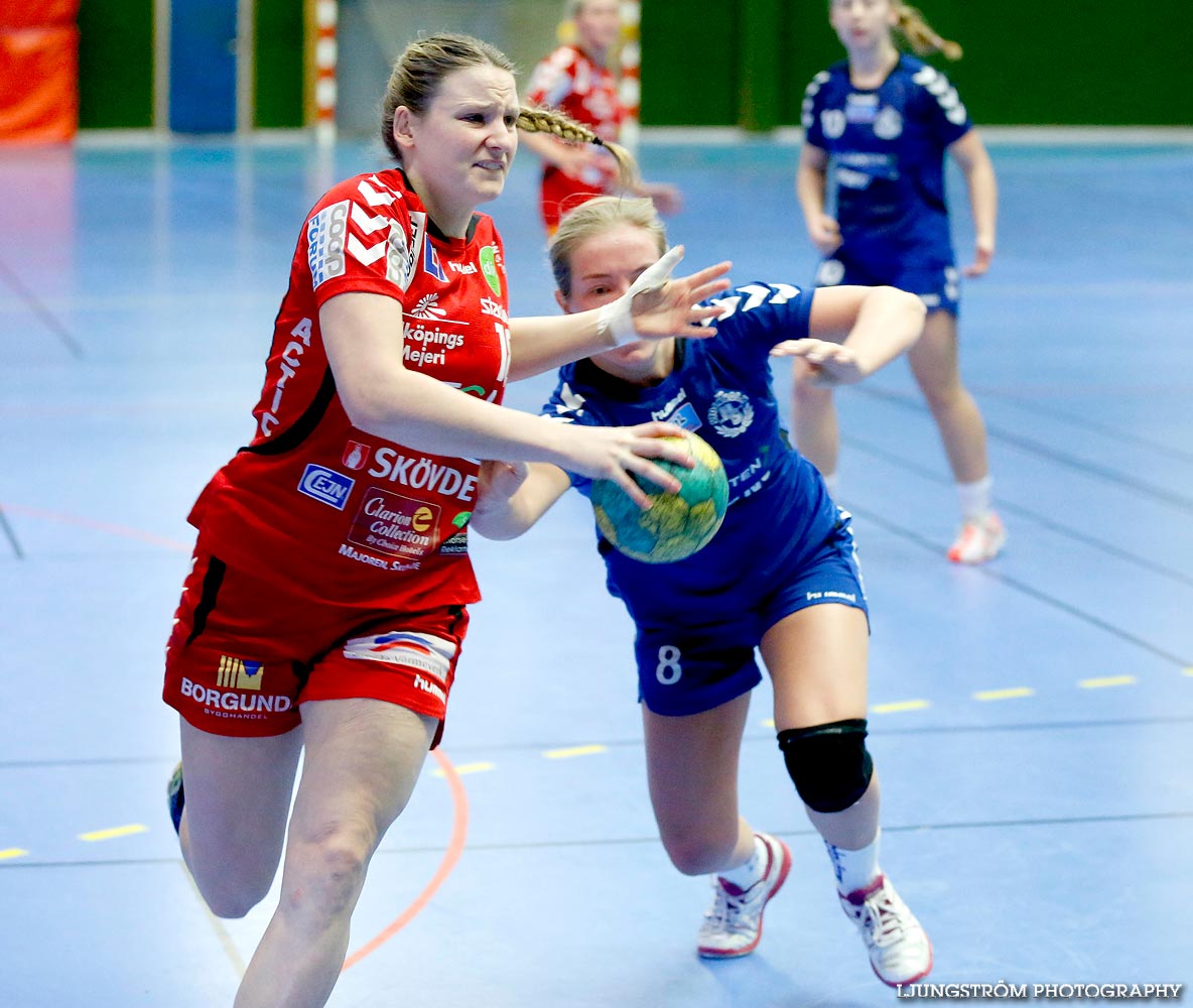 Ungdoms-SM Steg 4 Damjuniorer Spårvägens HF-Skövde HF 20-17,dam,Skövde Idrottshall,Skövde,Sverige,Handboll,,2015,103306