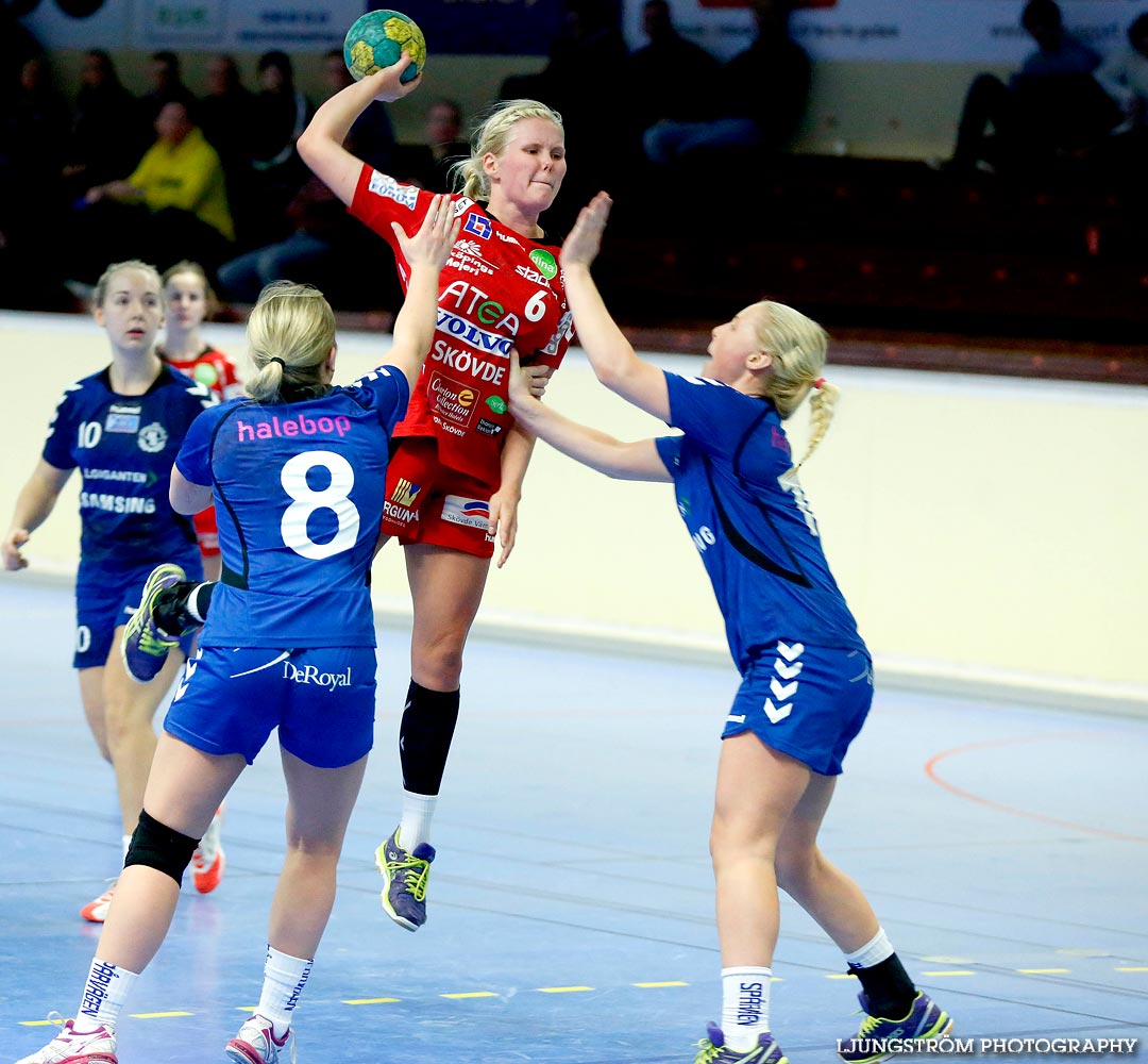 Ungdoms-SM Steg 4 Damjuniorer Spårvägens HF-Skövde HF 20-17,dam,Skövde Idrottshall,Skövde,Sverige,Handboll,,2015,103312