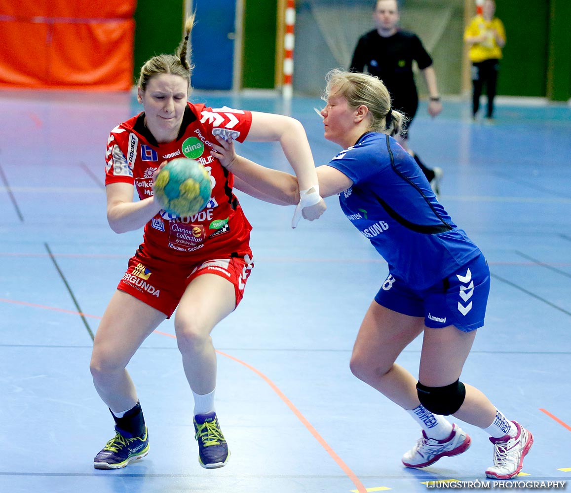 Ungdoms-SM Steg 4 Damjuniorer Spårvägens HF-Skövde HF 20-17,dam,Skövde Idrottshall,Skövde,Sverige,Handboll,,2015,103318