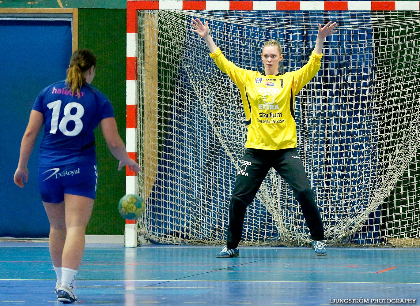 Ungdoms-SM Steg 4 Damjuniorer Spårvägens HF-Skövde HF 20-17,dam,Skövde Idrottshall,Skövde,Sverige,Handboll,,2015,103325