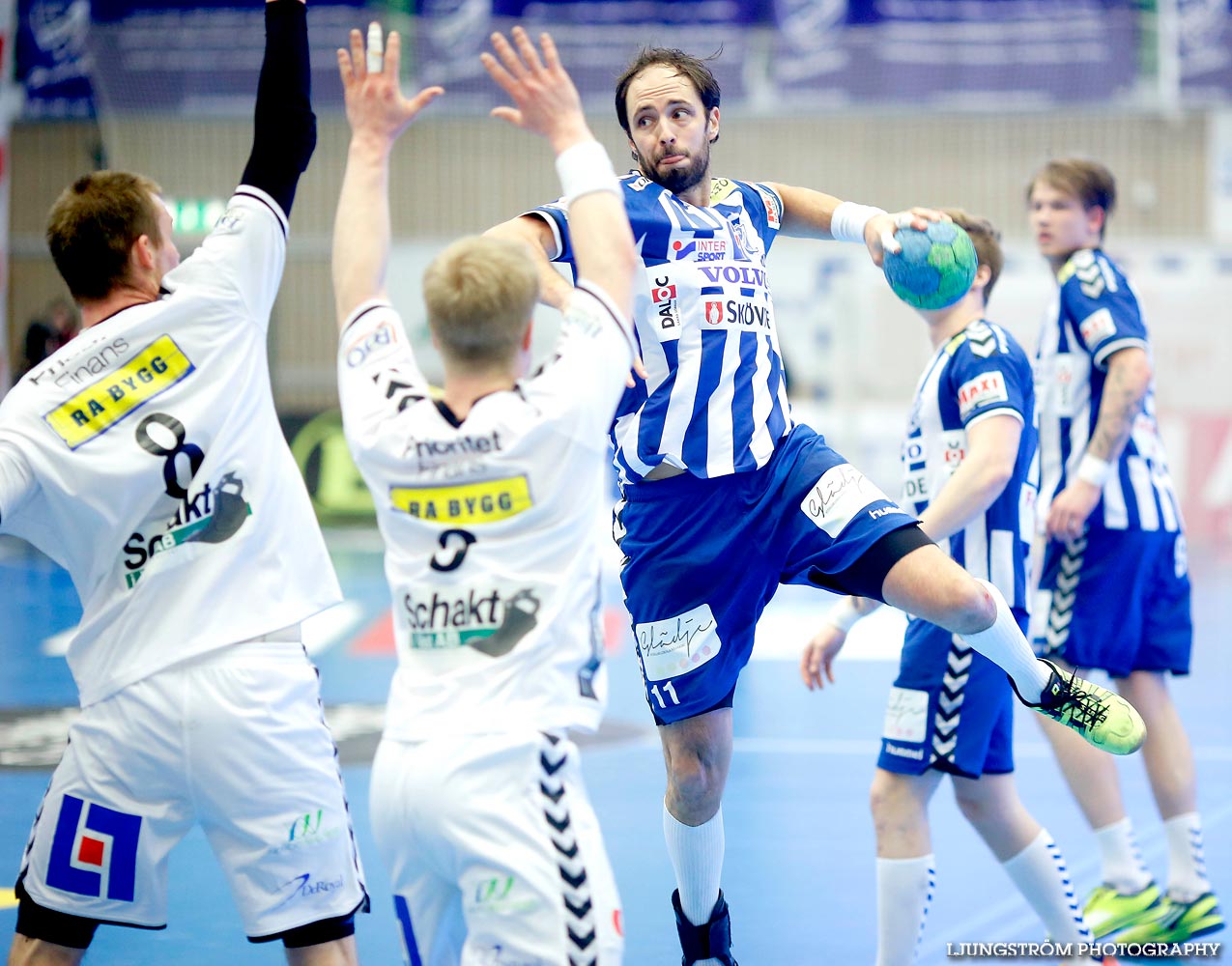 IFK Skövde HK-Redbergslids IK 27-27,herr,Arena Skövde,Skövde,Sverige,Handboll,,2015,105331