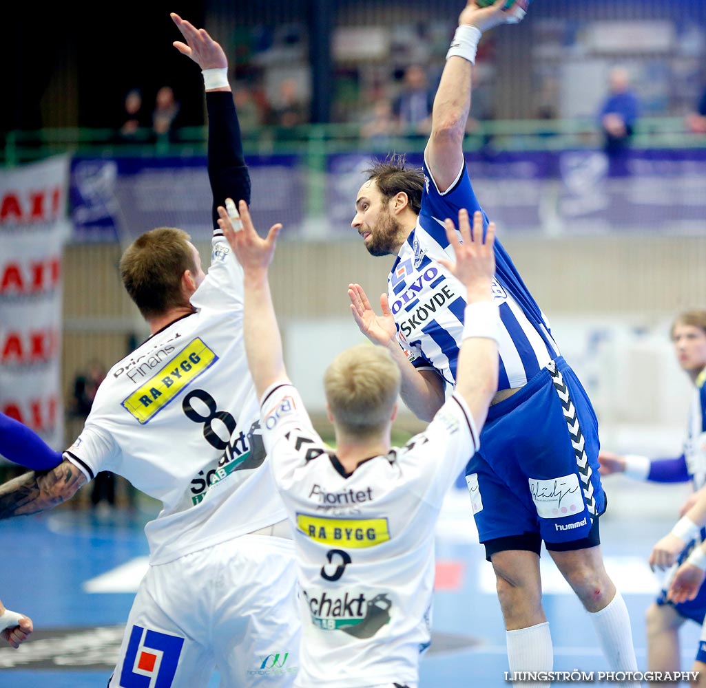 IFK Skövde HK-Redbergslids IK 27-27,herr,Arena Skövde,Skövde,Sverige,Handboll,,2015,105332