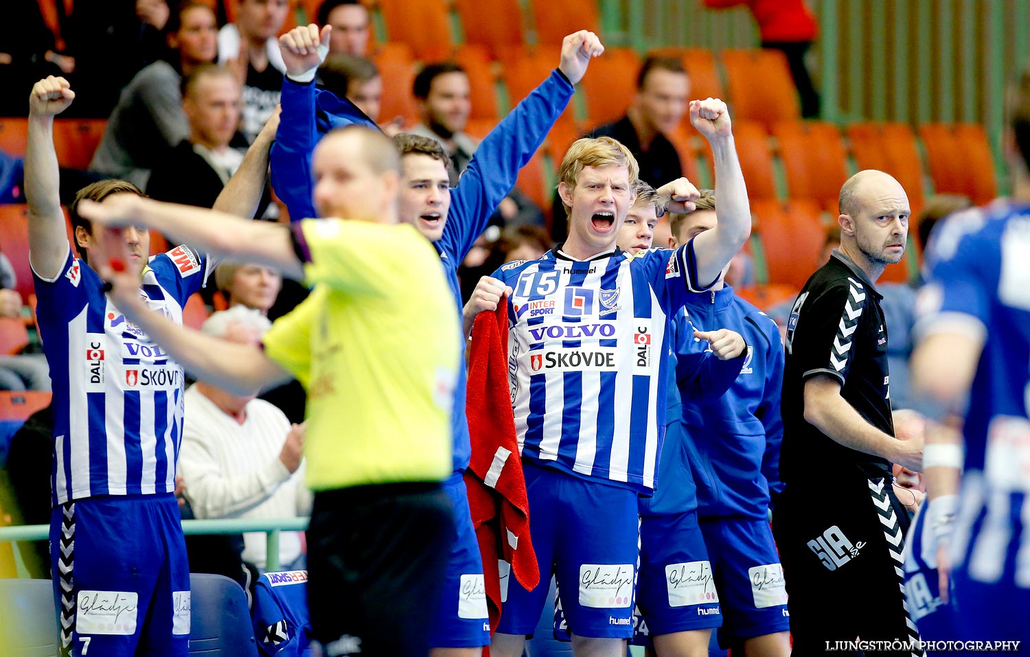 IFK Skövde HK-Redbergslids IK 27-27,herr,Arena Skövde,Skövde,Sverige,Handboll,,2015,105358