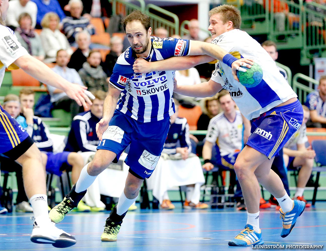 IFK Skövde HK-Ystads IF HF 29-24,herr,Arena Skövde,Skövde,Sverige,Handboll,,2015,106076