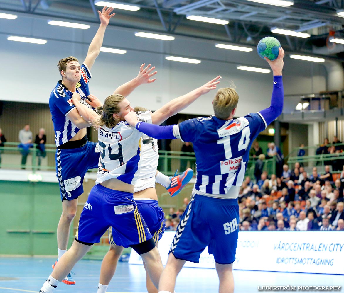 IFK Skövde HK-Ystads IF HF 29-24,herr,Arena Skövde,Skövde,Sverige,Handboll,,2015,106083