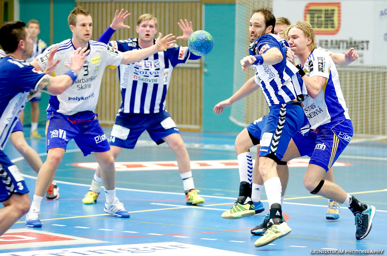 IFK Skövde HK-Ystads IF HF 29-24,herr,Arena Skövde,Skövde,Sverige,Handboll,,2015,106105