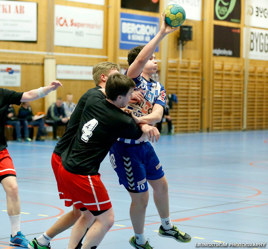 HK Guldkroken-HK Skövde 17-34,herr,Guldkrokshallen,Hjo,Sverige,Handboll,,2015,105492