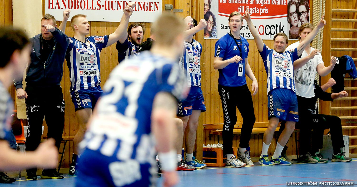 HK Guldkroken-HK Skövde 17-34,herr,Guldkrokshallen,Hjo,Sverige,Handboll,,2015,105495