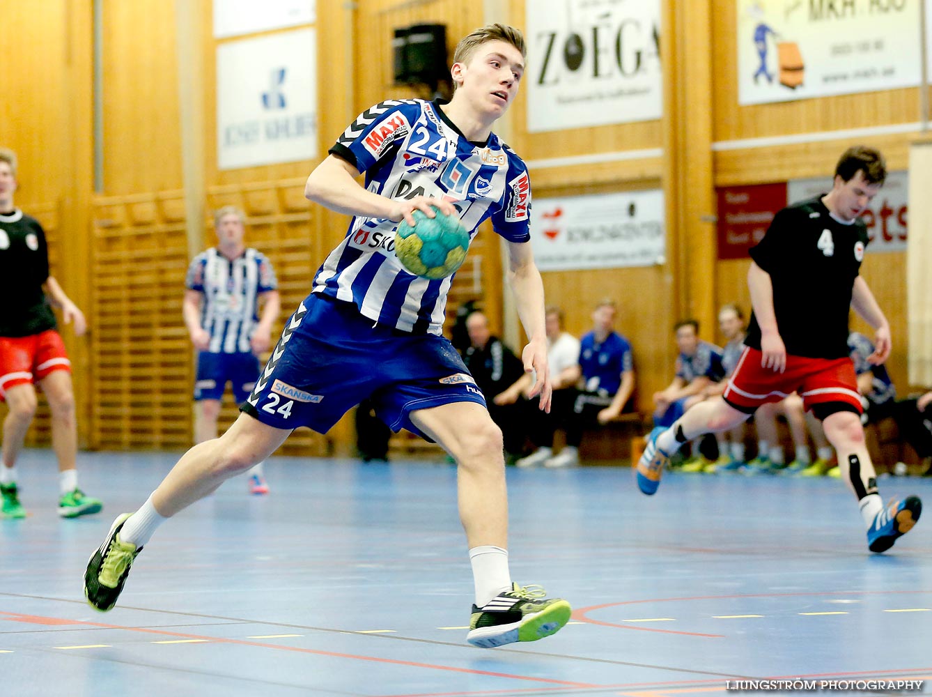 HK Guldkroken-HK Skövde 17-34,herr,Guldkrokshallen,Hjo,Sverige,Handboll,,2015,105533