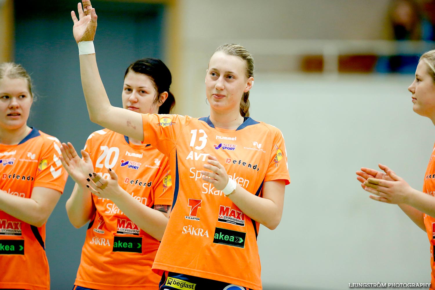 Skara HF-Kristianstad HK 27-19,dam,Skara Idrottshall,Skara,Sverige,Handboll,,2015,105785