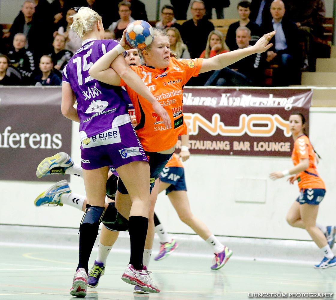 Skara HF-Kristianstad HK 27-19,dam,Skara Idrottshall,Skara,Sverige,Handboll,,2015,105803