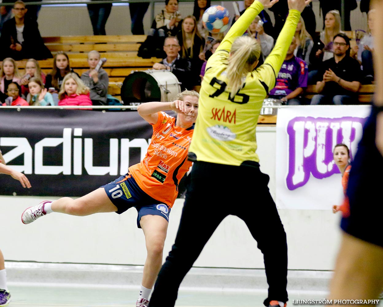 Skara HF-Kristianstad HK 27-19,dam,Skara Idrottshall,Skara,Sverige,Handboll,,2015,105815