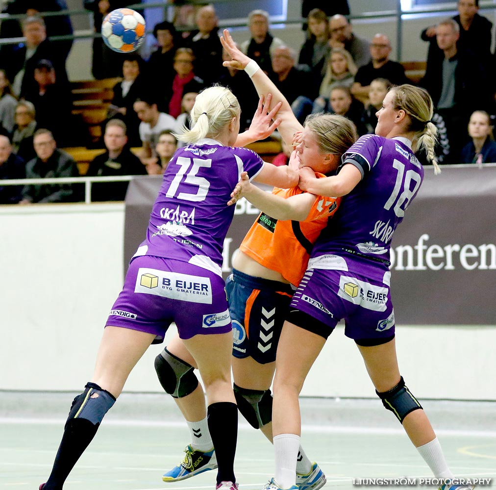 Skara HF-Kristianstad HK 27-19,dam,Skara Idrottshall,Skara,Sverige,Handboll,,2015,105831