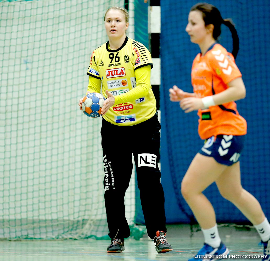 Skara HF-Kristianstad HK 27-19,dam,Skara Idrottshall,Skara,Sverige,Handboll,,2015,105844