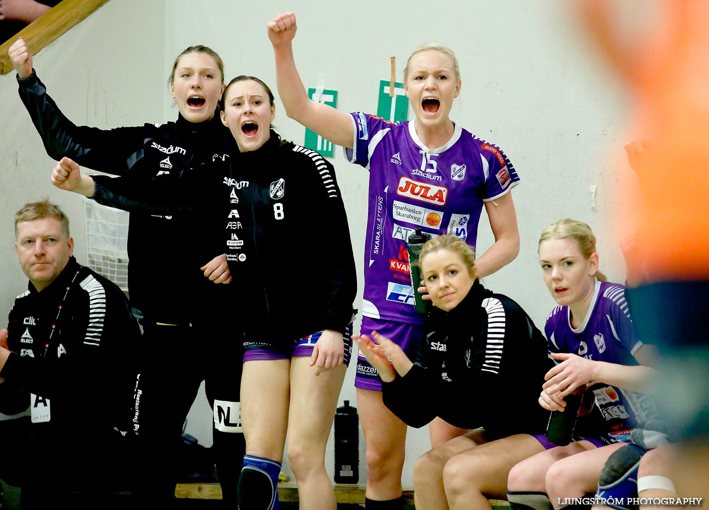 Skara HF-Kristianstad HK 27-19,dam,Skara Idrottshall,Skara,Sverige,Handboll,,2015,105846